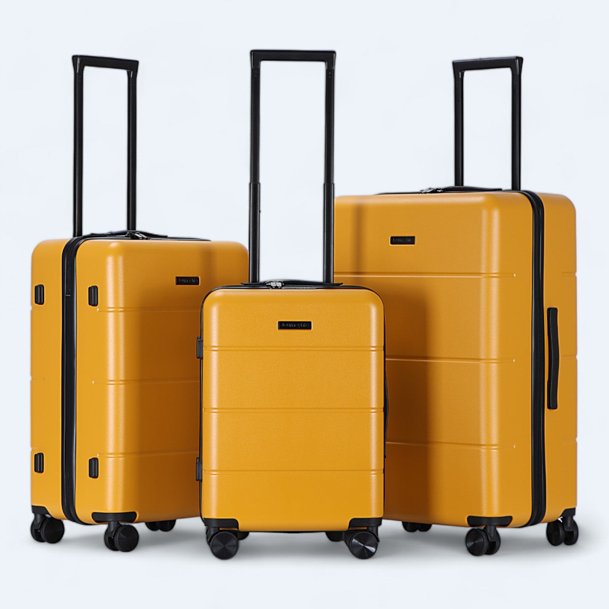 Gul = Journeylife explorer kuffertsæt i gult